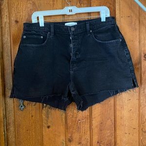 Abercrombie and Fitch high rise mom shorts